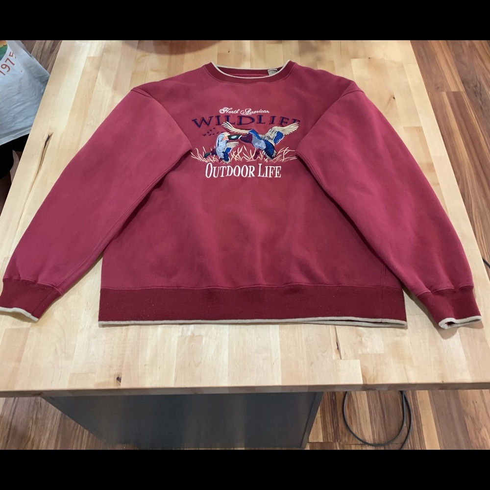 Vintage pullover hoodie